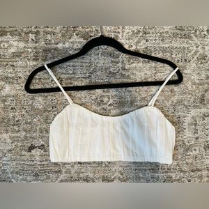 Abercrombie and Fitch Linen Bra Top